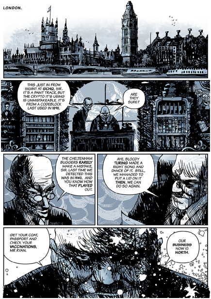 John Welding, Noel Hannan, Comic strip,